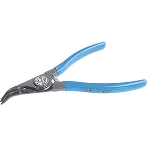 277GE - DIN 5254B CURVED PLIERS FOR LOOSE RETAINING EXTERNAL RINGS DIN 471-DIN 983 - Orig. Gedore - 8000 A